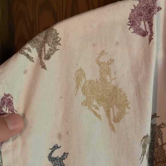 Bucking Cowboy Robe - Picture 5 of 6